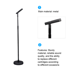 ไมโครโฟนแบบตั้งพื้น Gooermi รุ่น KA-Series ปรับความสูงได้ สำหรับการประชุม วงประสานเสียง และการบรรยาย - Product Image 6