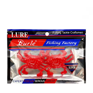 2 cái/túi 80mm/10g câu cá thu hút nổi TPR cua swimbait cá chép mồi Silicone mềm Shad wobblers Jig Worm Bass Pike - Product Image 6