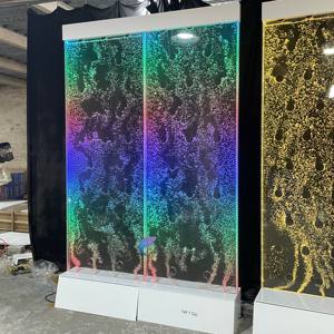 Nouveaux produits : cascade graphique à LED, fontaines d'eau intérieures, mur de fontaine à bulles dans un hôtel - Product Image 1