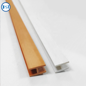 Fábrica de extrusión Canal de <span class=keywords><strong>PVC</strong></span> en forma de H <span class=keywords><strong>Perfil</strong></span> de esquina de extrusión de panel de plástico - Product Image 4