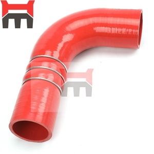 สายยางซิลิโคนรถขุดขายดี SH350-5 CX330B สายยางอินเตอร์คูลเลอร์ KSH1031 - Product Image 2