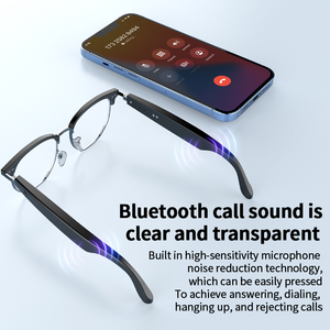نظارات ذكية متعددة الوظائف من ليسيمو، جهاز ذكاء اصطناعي قابل للارتداء، مقاومة للماء IPX-5، مساعد صوتي ذكي بتقنية الذكاء الاصطناعي - Product Image 5