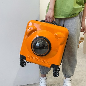 Customize Pet Carrier Fashion Rolling Carrier <b>Dog</b> <b>Carry</b> <b>Backpack</b> Cat Travel Bag Trolley Pet Carrier - Product Image 5