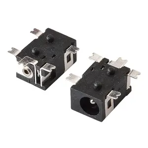 pcb mounted dc socket power jack plug jack 5 pins smt smd dc plug socket