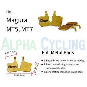 Pièces de vélo de classe Ultra plaquettes de <span class=keywords><strong>frein</strong></span> en métal pour VTT <span class=keywords><strong>Magura</strong></span> <span class=keywords><strong>MT5</strong></span> MT7 étrier plaquettes de <span class=keywords><strong>frein</strong></span> à disque pour mieux - Product Image 4