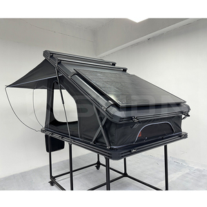 Tente de toit de voiture SNDN de haute qualité, en aluminium rigide, imperméable, avec charnière en X, pour 2-3 personnes, pour le camping en plein air SD10-18 1. Base en aluminium - Product Image 4