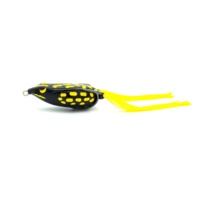 Приманка Proto Frog из ПВХ с принтом, мягкая искусственная приманка 55 мм для ловли баса с крючками для пресноводной рыбалки в озёрах, реках и ручьях