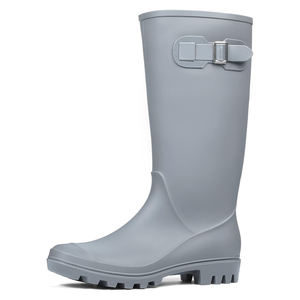 <span class=keywords><strong>Botas</strong></span> de Lluvia Elegantes <span class=keywords><strong>para</strong></span> Mujer, <span class=keywords><strong>Botas</strong></span> Altas de Goma Impermeables, <span class=keywords><strong>Botas</strong></span> de Jardín de Color Sólido, OEM Personalizado - Product Image 5