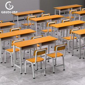 Nhà Máy Outlet Trường Sửa Chữa Bàn Và Ghế Đặt Cho Sinh Viên Và Lớp Học Giá Rẻ Và Phổ Biến Trong Châu Á Châu Phi Ống Hình Bầu Dục Trường Bảng - Product Image 6