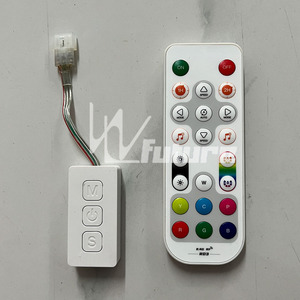 Contrôleur Bluetooth futuriste - Télécommande Bluetooth spéciale pleine couleur <span class=keywords><strong>pour</strong></span> la <span class=keywords><strong>musique</strong></span> et la danse, <span class=keywords><strong>pour</strong></span> les vêtements lumineux - Product Image 3
