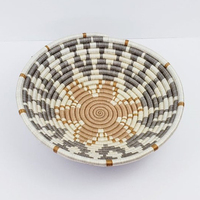 Conception de panier en rotin, artisanat du Vietnam, décoration murale en forme ronde, livraison rapide, 10 pièces