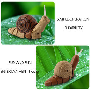 Jouets animaux télécommandés réalistes RC Escargot, véhicule électronique réaliste en forme d'insecte, cadeaux d'anniversaire pour enfants - Product Image 5