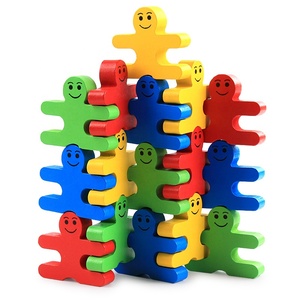 Dans 2020, <span class=keywords><strong>amazon</strong></span> vend de haute qualité en bois poutre d'équilibre jouets de dessin animé pour les enfants - Product Image 1