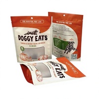 Sachet Doypack Personnalisé en Aluminium avec Fermeture Zip pour Biscuits, Café, Snacks, Chewing-gums, Aliments pour Animaux