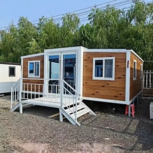 Pronta Consegna Casa Container Espandibile Prefabbricata Mobile di Lusso 40/20 Piedi con <span class=keywords><strong>Bagno</strong></span> Stile Vittoriano e 2 Camere da Letto - Product Image 4