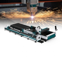Machine de découpe laser haute performance 6000W pour tubes et plaques LX3015HCT avec table d'échange, machine de découpe laser pour tubes et plaques à vendre