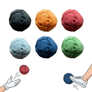 ตุ๊กตาผ้าพลัฌขายดีข้ามพรมแดน ของเล่นนุ่มสีพื้น ถุงทรายรูปฟุตบอล สำหรับผู้ใหญ่ งานเลี้ยงครอบครัว งานสังสรรค์ ดีไซน์ 8 แผง มีสินค้าในสต็อก - Product Image 5