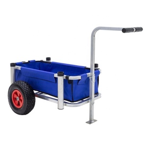 <span class=keywords><strong>Chariot</strong></span> de pêche à la <span class=keywords><strong>carpe</strong></span> en aluminium, Camping, léger, plage, grand ballon, à roulettes - Product Image 4