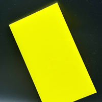 Feuille d'acrylique coulée colorée de 1,8 à 30 mm, fabrication chinoise, service de découpe sur mesure disponible, publicité intérieure, écologique, expédition rapide