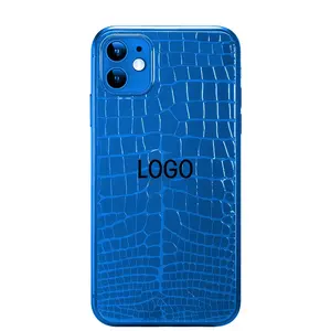 Cover posteriore mobile in coccodrillo morbido Cr 3D TPU per vivo y20