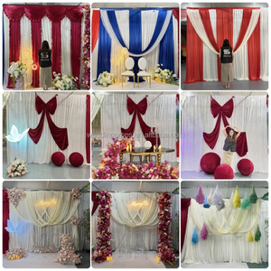 <span class=keywords><strong>ม่าน</strong></span>แขวน<span class=keywords><strong>ผ้า</strong></span>ไหมปรับแต่งขนาดได้และสีขาวฉาก<span class=keywords><strong>หลัง</strong></span>แต่งงานฉาก<span class=keywords><strong>หลัง</strong></span><span class=keywords><strong>ผ้า</strong></span><span class=keywords><strong>ม่าน</strong></span>ตกแต่งเวที - Product Image 5