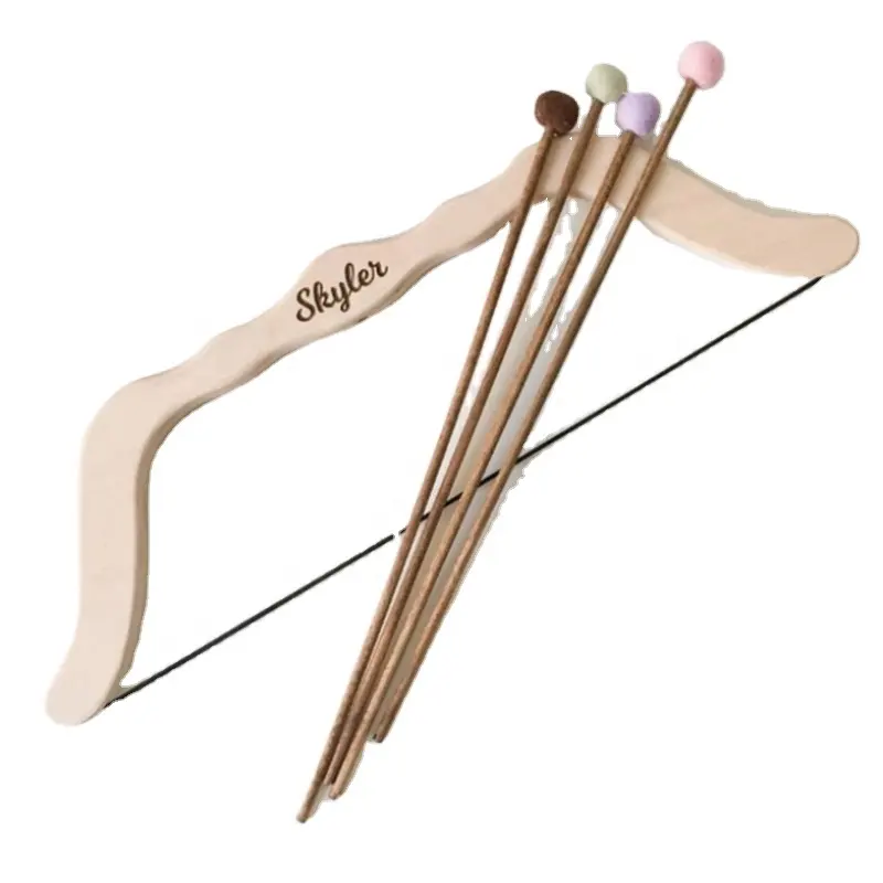 Personalized Gifts Toy Wooden Bow and Arrow Set kids wooden bow and arrow toy