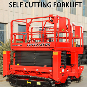 Vente flash! Nouvelle plateforme élévatrice à ciseaux électrique autopropulsée de 10 m en acier allié pour 2 personnes, idéale pour les usines - Product Image 6