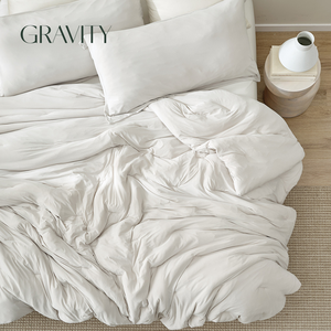 Couette en microfibre grise <span class=keywords><strong>renard</strong></span> bio, confortable, douce, fine, personnalisable, écologique, pour la maison et l'hôtellerie - Product Image 4