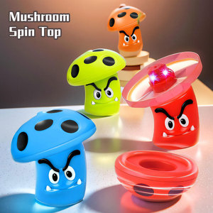 Nouveau Jinying – Jouet Gyroscopique de Combat Champignon Mignon, Jouets Rotatifs Amusants pour Enfants, Cadeau Interactif et Compétitif - Product Image 3