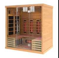 Ensemble complet de sauna à ozone infrarouge portable pour 6 personnes