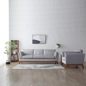 Usine commande personnalisée tissu 2 3 places canapé et <span class=keywords><strong>fauteuil</strong></span> 1 place canapé simple chaise - Product Image 2
