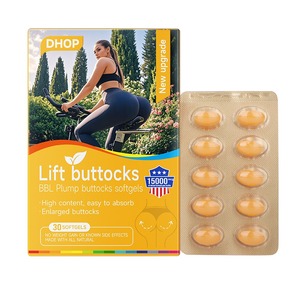 OEM ODM Hizmetleri Şehvetli Kadın Kalçaları Yumuşak Kapsül Seksi Kalçalar Dolgun Kalçalar Yumuşak Kapsül BBL Dolgun Kalçalar Softgel - Product Image 4