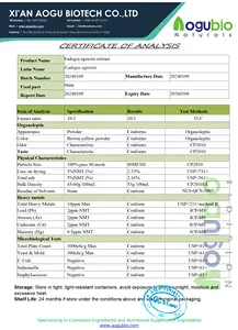 Suplemento de ervas 500 mg Cápsulas Fadogia Agrestis