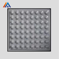 Prix d'usine antistatique Hpl/Pvc acier ciment aluminium plastique composite plancher surélevé