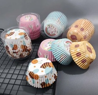 Décorations de gâteaux de mariage en gros, gobelets en papier anti-graisse jetables pour cupcakes