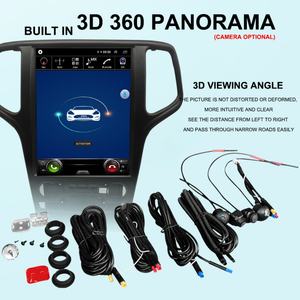 Reproductor Multimedia de Video para Auto con Android 13 y GPS para Jeep Grand Cherokee 2013-2018, Pantalla Vertical de 12.8 Pulgadas, Estilo Tesla, Radio 2 Din - Product Image 5