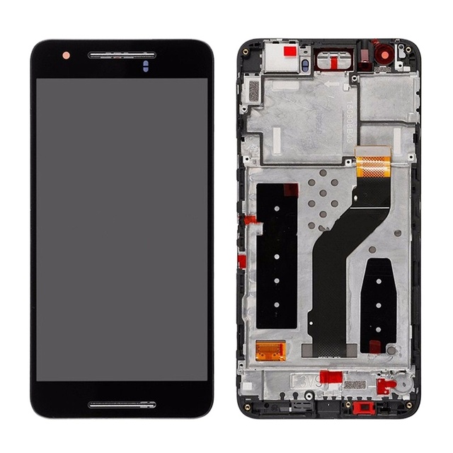 Replacement OLED LCD Screen Assembly with Frame for Nexus 6p 1-Year Warranty