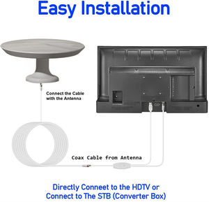 <span class=keywords><strong>Antenne</strong></span> parabolique intérieure/extérieure LANYI LY-T0020 télécommandée 60 cm, <span class=keywords><strong>antenne</strong></span> HDTV <span class=keywords><strong>puissante</strong></span> rotative pour voiture, verticale - Product Image 5