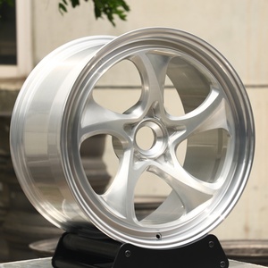 Rines HTOR de 18 y 19 Pulgadas de Aleación Forjada con Bloqueo Central en Plata Pulida para 991 992 <span class=keywords><strong>GT3</strong></span> <span class=keywords><strong>RS</strong></span> Turbo S Huracan Aventador Performante GT2 <span class=keywords><strong>RS</strong></span> - Product Image 3