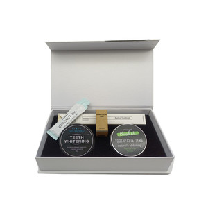 Bộ Dụng Cụ Làm Trắng Răng Logo Riêng Dán Răng Lưỡi Cạo Bàn Chải Đánh Răng Tre - Product Image 2