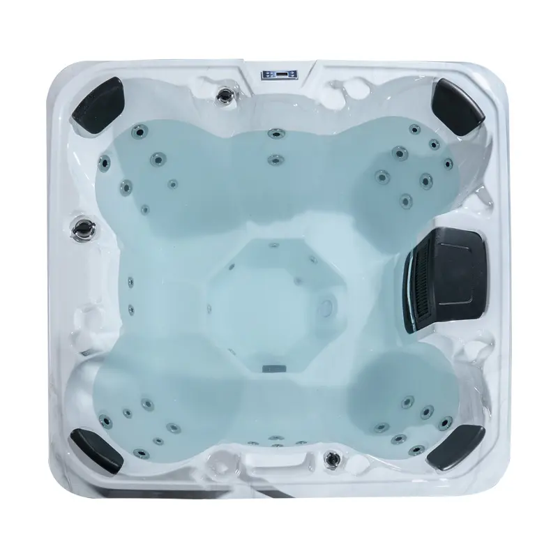 7 person outdoor spa bathtub round shape outdoor hot spa tub 8 people swimming pool outdoor swim spa tub
