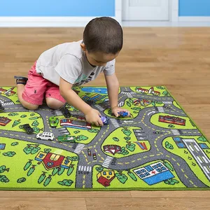 WXCCF Kids Carpet Playmat Rug-Spielen, Lernen und Spaß Sicher Kinder Pädagogisches Lernen Spiel matte