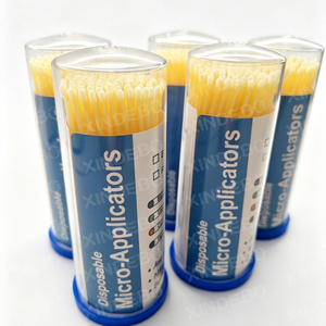 Brosses micro-applicatrices jetables pliables pour blanchiment dentaire, consommables dentaires pour résine adhésive, applicateur dentaire - Product Image 6