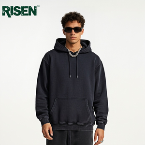 Sudaderas con Capucha Extra Grandes de Felpa Francesa de Algodón para Invierno, Impermeables, Ecológicas, de Alta Calidad, Personalizadas OEM, las Más Vendidas - Product Image 1
