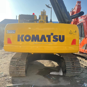 Excavatrice Komatsu PC200 d'occasion, 20 tonnes, conforme à la norme EPA Tier 4 Interim, excavatrice sur chenilles hydraulique d'occasion pour travaux de terrassement - Product Image 4