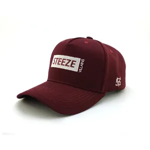 2021 Factory Direct 5 Panel Custom Baseball Cap 100% Polyester Kappe und Hut Custom ized Cap Hat