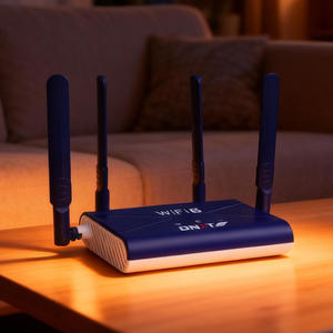 Routeur WiFi 6 4G DNXT avec carte SIM, pare-feu, 300 Mbps, alimentation USB Type-C, pour usage professionnel - Product Image 1