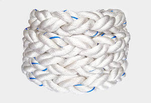 Corde marine blanche de 36 mm en nylon <span class=keywords><strong>polyamide</strong></span> PA torsadé à <span class=keywords><strong>8</strong></span> brins pour le remorquage d'amarrage général de navires - Product Image 6