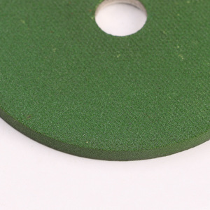 แผ่นเจียรแบบขนานสีเขียว ขนาด 100x6x16 มม. สำหรับเครื่องเจียร - Product Image 3
