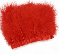 Frange en plumes de dinde teintes en marabout de 15-20 cm, très vendue, pour la décoration de mariage, accessoires vestimentaires, éventails et dentelle